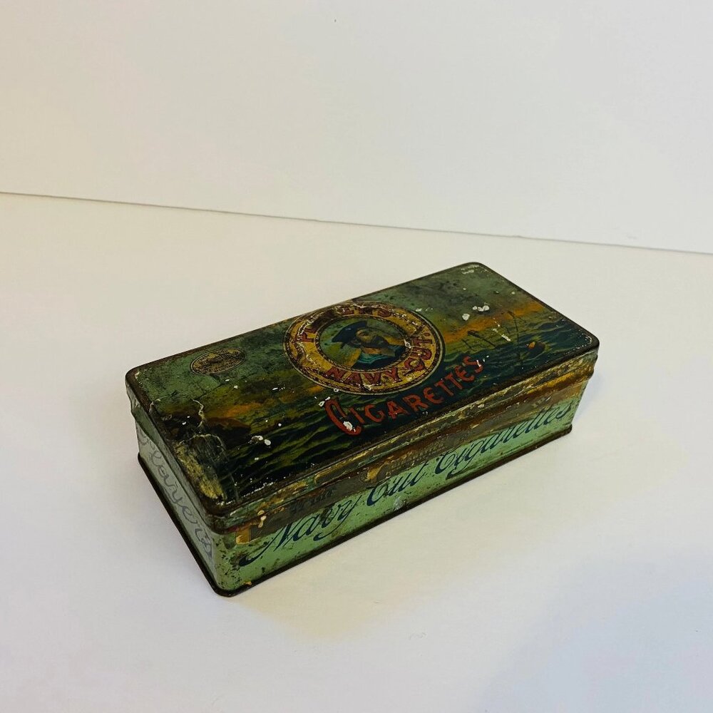 Vintage Players Cigarette Tin